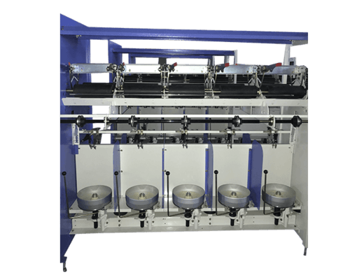 KC250B Two-for-one twisting machine for large package tube